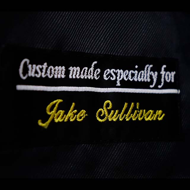 Custom Monogrammes in Jacket/Vest