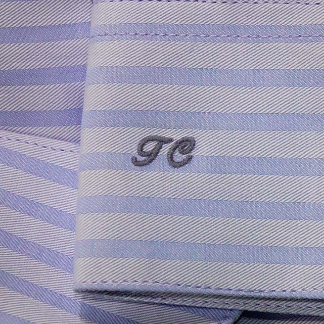 Custom Monogrammes on Shirt