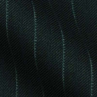 Super 180s Wool and Cashmere - Made in England - in Classical Bankers Stripe