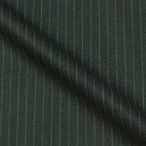 Luxury 120s Cashmere Wool in 1/2 inch Chalk Stripe