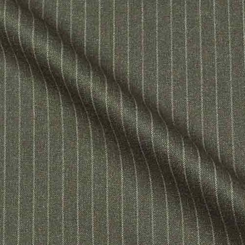Luxury 120s Cashmere Wool in 1/2 inch Chalk Stripe
