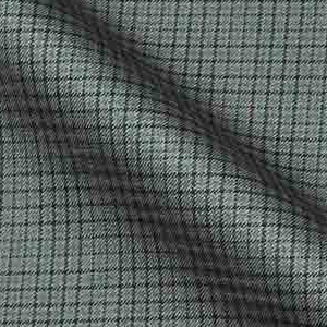 Light Weight Wrinkle Free Poly Mix in Houndstooth check