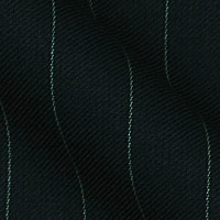 150s super wool and cashmere blend fabric in half inch bankers stripes
