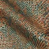 Designer Cobra Skin Fabric