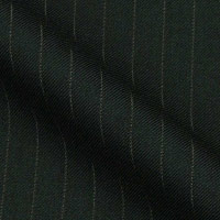 Wool-blend fabric in half-inch pinstripes