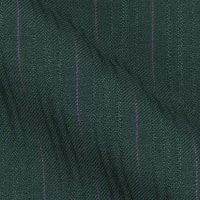 Super Fine 140 s Italian Wool & Cashmere From The Grand-Heritage by Luigi Vittorio In Two Tone And Contrast Pin Stripe