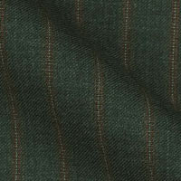 Super Fine 140 s Italian Wool & Cashmere From The Grand-Heritage by Enrico Santos In Contrast Fancy Stripe