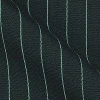 Super 130s Light weight Luxury wool in 1 inch Chalk Stripe