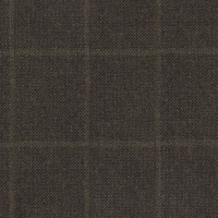 Heavyweight All Wool Winter Fabric in Tweed with Windowpane