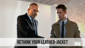 rethink your leather jacket