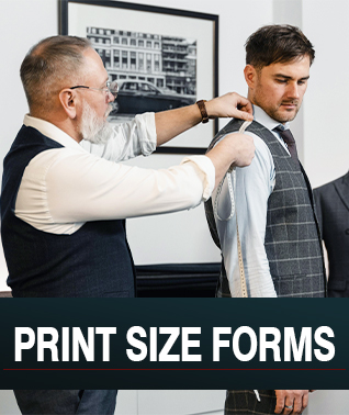 Best Custom Suits & Dress Shirt Tailor print form