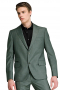 This stylish and multifunctional suit is tailor-made with a light blend of wool and cashmere. The two button suit jacket is well crafted with rolled high notch lapels and four pockets, including a ticket pocket on the right, paired with a standard single pleat suit pant with slash pockets for sophisticated elegance.