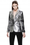 Go shimmer and shine this season with these custom made jackets that close with a one front button. Absolute party stunners with 3 inches wide, rolled notch lapels and slanted flap pockets. Effortlessly settle around the waist with a soft tapered waistband. These semi formal jackets can be tailor made in cotton and wool fabrics.