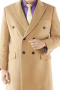 This custom made men's coat will undoubtedly make a bold statement wherever you go. Tailored in a well-defined double-breasted six by two button arrangement with flap pockets and wide peak lapels.