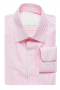 Men classic regular fit no pocket mens dress shirt with Ainsley collar and Barrel cuffs