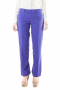 Stunning royal blue formal pants with a front zipper fly and one contrast button on the waistband to close. These handmade pants, with horizontal front pockets, are perfect for casual work events. You can customize these stylish pants with wrinkle resistant wool and or cashmere.