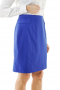 Stunning A line bespoke skirts with flattering pleats around the hems. These royal blue tailored skirts create casual work look with custom shirts. They incorporate concealed made to measure back zipper and can be hand sewn with wool and or cashmere.