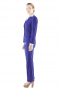 Stay fashionable in this stunning custom made royal blue pant suits featuring slim vests, figure flattering jackets and snug fit suit pants. Handmade V neck vests with rounded square bottoms display four front closure buttons. Tailor made flat front pants with vertical pockets put to view zipper fly and buttons on the waistband for closure. Bespoke slim jackets with two slanted flapped lower pockets and notch lapels have two front buttons to close.



