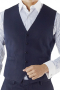 Add a layer of style to any spring-summer look with this fully lined 5-button made to measure single-breasted waistcoat. Cut with slim fit style, this lightweight layering custom tailored piece features welted pockets, handmade adjustable back belt and pointed bottom.