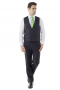 Check out this gorgeous made to measure double breasted 6-button waistcoat made by expert tailors and featuring welt pockets, no lapels and medium gorge. This men’s custom vest is perfect for adding some refined flair to any look.