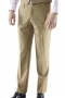 Made from a luxury blend of Italian wool and cashmere in a gorgeously handsome dark camel color are these bespoke slim fit men's pants with a flat front design, custom made standard hand sewn cuffs, handmade extended belt loops and front slash pockets and so many other great qualities. These made to measure pants are a great fashion piece to invest in as they are not only comfortable but also stylish.