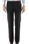 In a classically elegant black is this luxury Italian wool and cashmere men’s suit pants with a made to measure standard fit cut, a custom tailored classic two-point button closure, four pockets including two back pockets, zipper fly and two bespoke elegant front slash pockets. This pair of low waist pants is a staple must-have for any man.