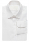 Take a look at this placket front tailor-made suit shirt with an Ainsley collar, standard tails, plain back and rounded barrel cuffs. This tailored men's dress shirt has an ideal comfortable slim fit for every man.