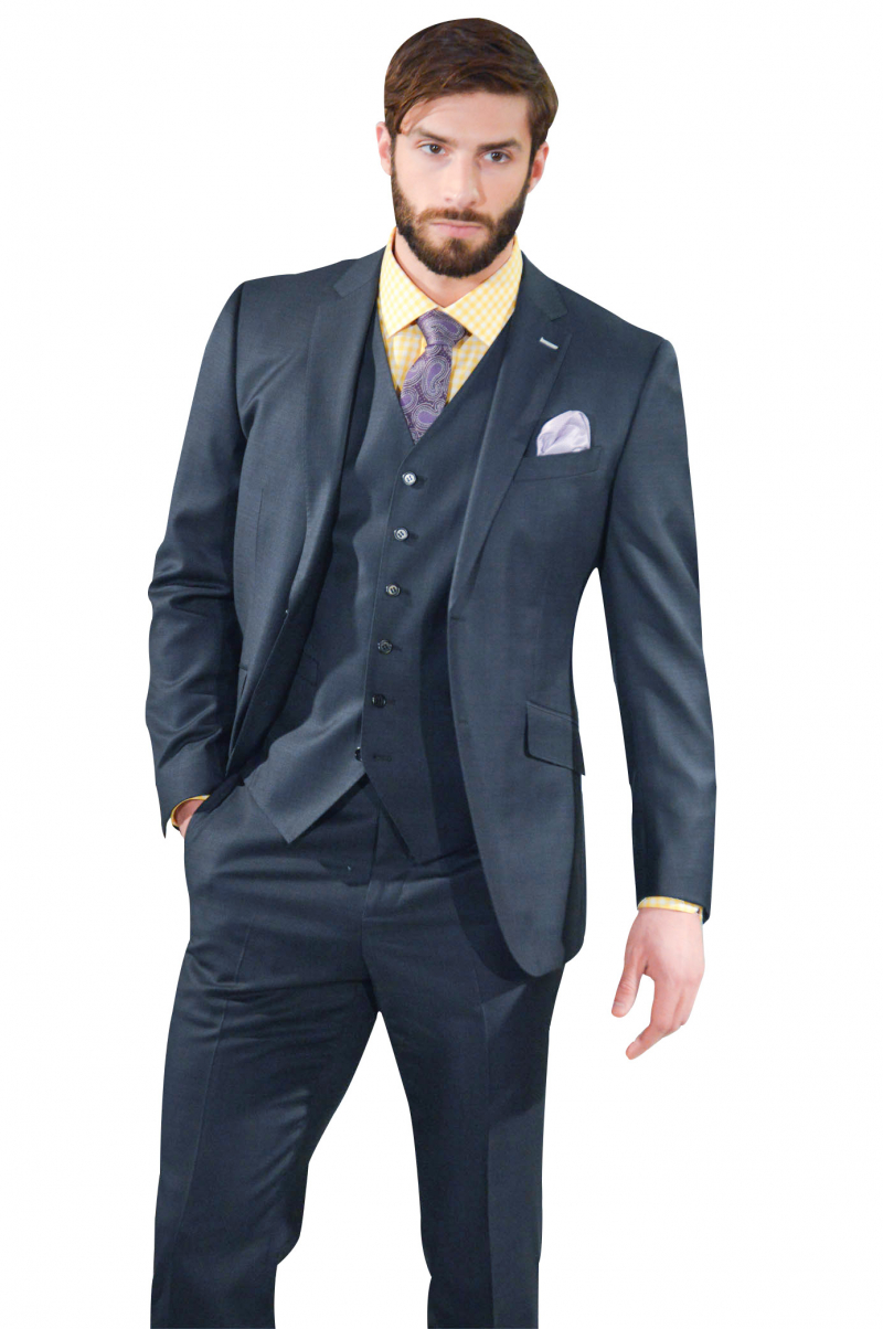 mens handsomely fitting suit
