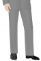 Look great in this pair of men's hand tailored dapper suit pants that will compliment any figure in quite a flattering manner. This men's custom made pair of pants features the classic slim cut design, a flat front pleat style, and a two-point button and hook closure. It’s the perfect choice for any formal occasion. 