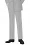 Attend your next meeting in this slim fit pair of men's made to measure vintage tailored formal pants. This hand tailored suit pants have amazing features that are both stylish and convenient such as the two-point button and hook closure, slash pockets, a single back pocket, standard belt loops, and so much more.