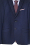 These men's dark blue sailor-inspired blazer are tailor made in a fine wool and tweed and cut to a slim fit, featuring single breasted button closure and notch lapels. 