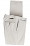 This men's custom made pale cream trouser is tailor made in a fine wool blend and cut to a slim fit, featuring slash pockets, extended belt loops and a flat front pleat. It is a fantastic option for your everyday wardrobe!