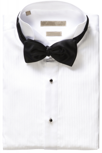 This men's slim cut white button down is tailor made in a fine linen blend and features an wing tip collar and rounded barrel cuffs. It is a classic option for any occasion, made to fit you perfectly!