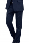 This men's pant suit is tailor made in a fine wool blend and cut to a slim fit, featuring a single breasted button closure, handstitched lapels, and slash pockets. 