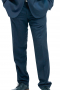 This men's pant suit is tailor made in a fine wool blend, featuring a single breasted button closure, peak lapels, and slash pockets. It is perfect for all formal occasions. 
