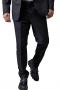 This men's pant suit is tailor made in a fine wool blend and cut to a slim fit, featuring a single breasted button closure, shawl collar, and slash pockets. 