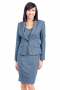 This women's dress is tailor made to a slim fit, featuring a concealed zipper and landing just at the knee. It is perfect to pair with a blazer at the office, a great option for your work wear wardrobe. 