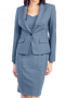 This women's dress is tailor made to a slim fit, featuring a concealed zipper and landing just at the knee. It is perfect to pair with a blazer at the office, a great option for your work wear wardrobe. 