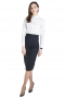This beautifully custom made pencil skirt is a perfect option to mix and match with any of your blouses, sure to become a staple in your office wardrobe. 
