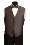 A men's classical five closure button vest with sixth buttons on the points made to elegantly complete any of our hand tailored suits.