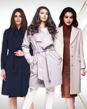Winter Executive Wear Womens â€“ 3 Topcoats and 2 Belts from our Womens DELUXE COLLECTIONS