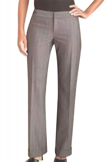 Womens Hand Made Pants For Office This low waist pants for women sports on seam pockets and adjustable tabs on soft waistband in a stunning silhouette. Finished ith 2.5 inches turned up cuffs, this handmade pair of pants is perfect for the working girls' office wear.