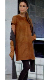 Womens Custom Made Short Sleeves Dresses With a spectacular hand sewn round neck, these trendy summer dresses lay out a back zipper for maximum comfort. Ending just above the knee, they can be worn with slacks to achieve a classy semi-casual look for social meetings. They can be custom made with easy use fabrics for a delicate finish.