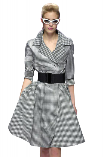 Womens Handmade Casual Plaid Dresses Stunning pieces of style, these dazzling dresses with distinctive barrel cuffs are just the right clothing for work. With wide notch lapels and three off center front buttons to close, you can drape these custom made plaid dresses with comfort. Flaunt them all through the summer season.