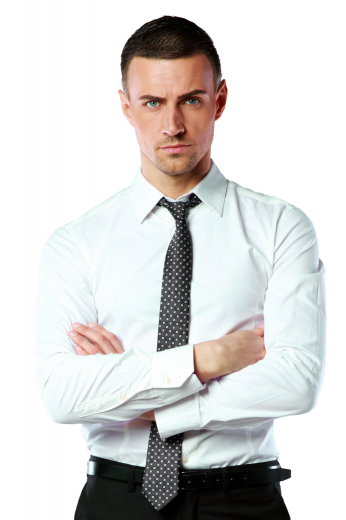 Custom made mens no pocket slim fit shirt with handmade front and back darts to taper the waist, tailored angled point barrel cuffs and made to measure classic collar.
