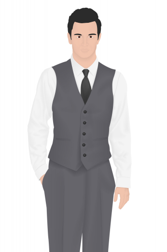 Mens Handmade Vintage V Neck Vest Here’s a sophisticated v-neck vest hand tailored for the classy man. This custom made men's vintage waistcoat with a single breasted design features an elegantly chic five button closure, skillfully piped pockets, and no lapels to add a corporate feel to any look. This vintage tailor made vest will go well with any formal suit.