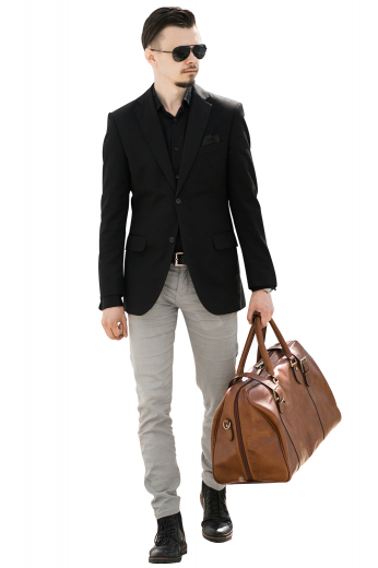 Mens Handmade Black Cashmere Wool Blazer This stylish mens bespoke black blazer in cashmere wool is a trendsetting formal that puts to display a dapper look that can define your personality at work. It is an iconic handmade blazer that is a mixture of style and sophistication with a standard fit, 2 front closure buttons, a centre vent, 1 upper welt pocket, and 2 lower flapped pockets. It is a must buy formal that looks best when worn with mens bespoke shirts and mens custom slim fit pants.