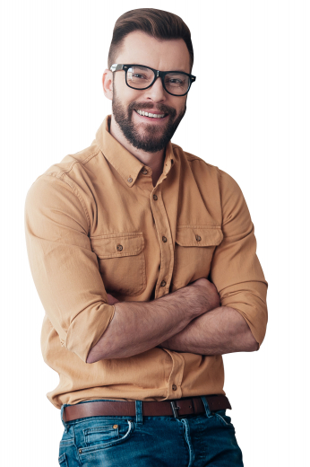 Custom Made Clothing This men's slim cut tan button down is tailor made in a fine linen blend and features an ainsley collar and rounded barrel cuffs.