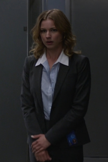 Captain America 2 costumes for sale including this beautifully tailored women’s dark suit costume made up of a blazer and suit pants.