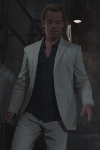Iron Man 3 Tailored Suits A custom tailored men's movie replica suit worn by Guy Pierce as Aldrich Killian in the famous Iron Man 3 movie. This tailored movie suit is highly flattering and great for cosplay and everyday wear.
